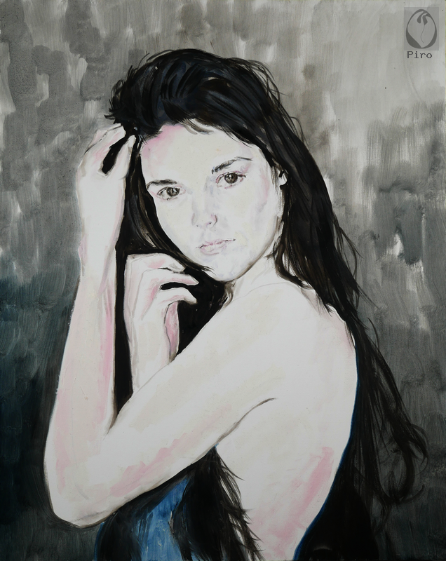 oil on canvas - olio su tela di Piro